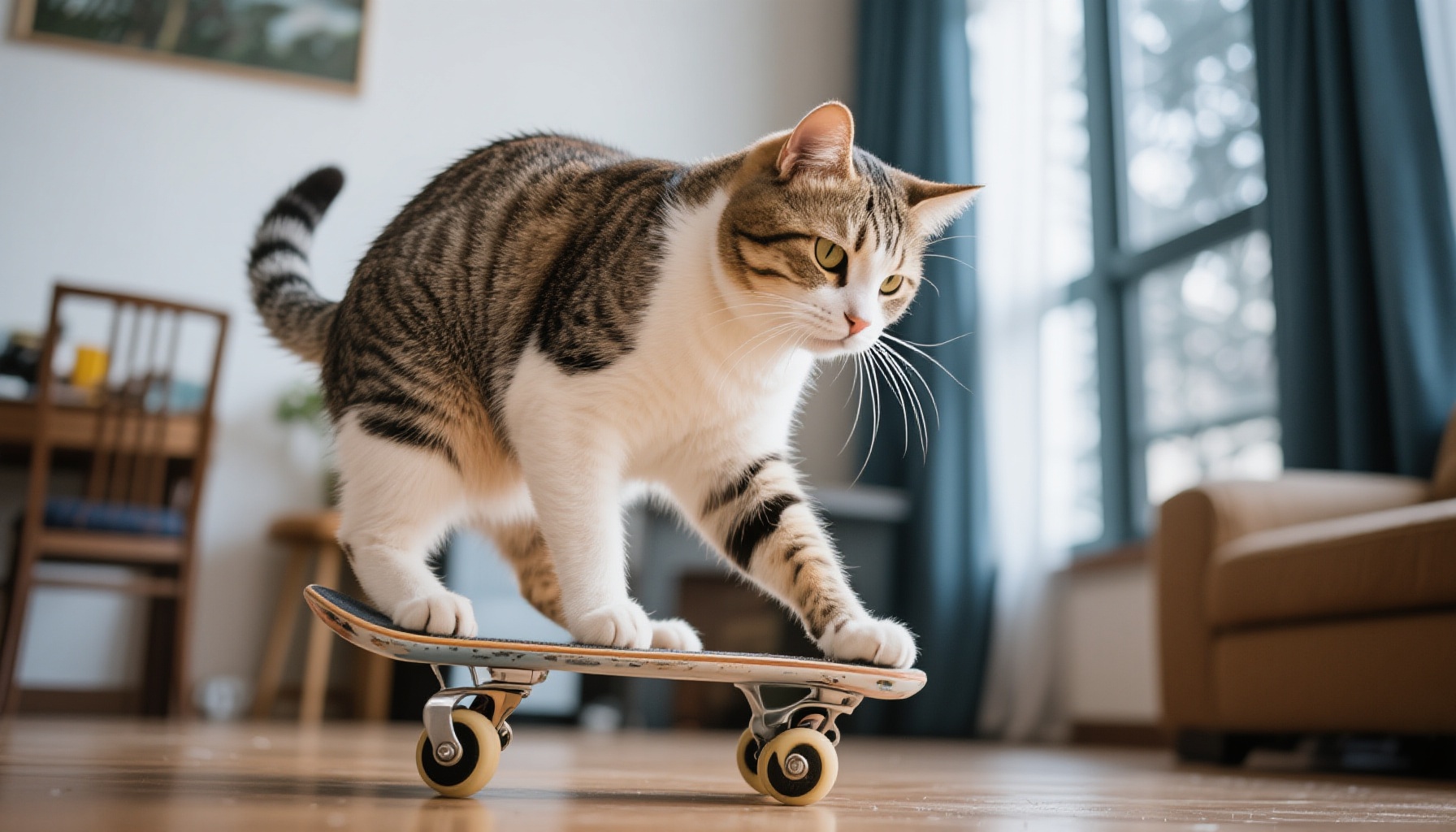 猫能学会技巧吗？