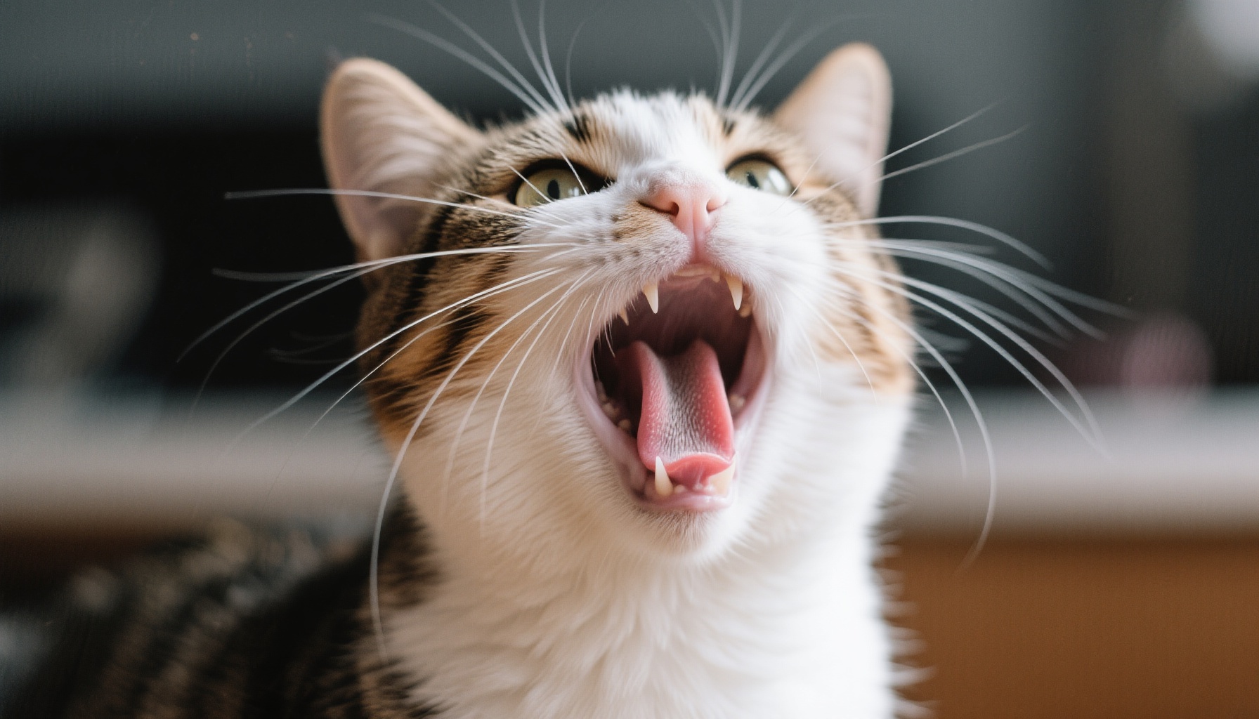 为什么我的猫会大声喵喵叫？