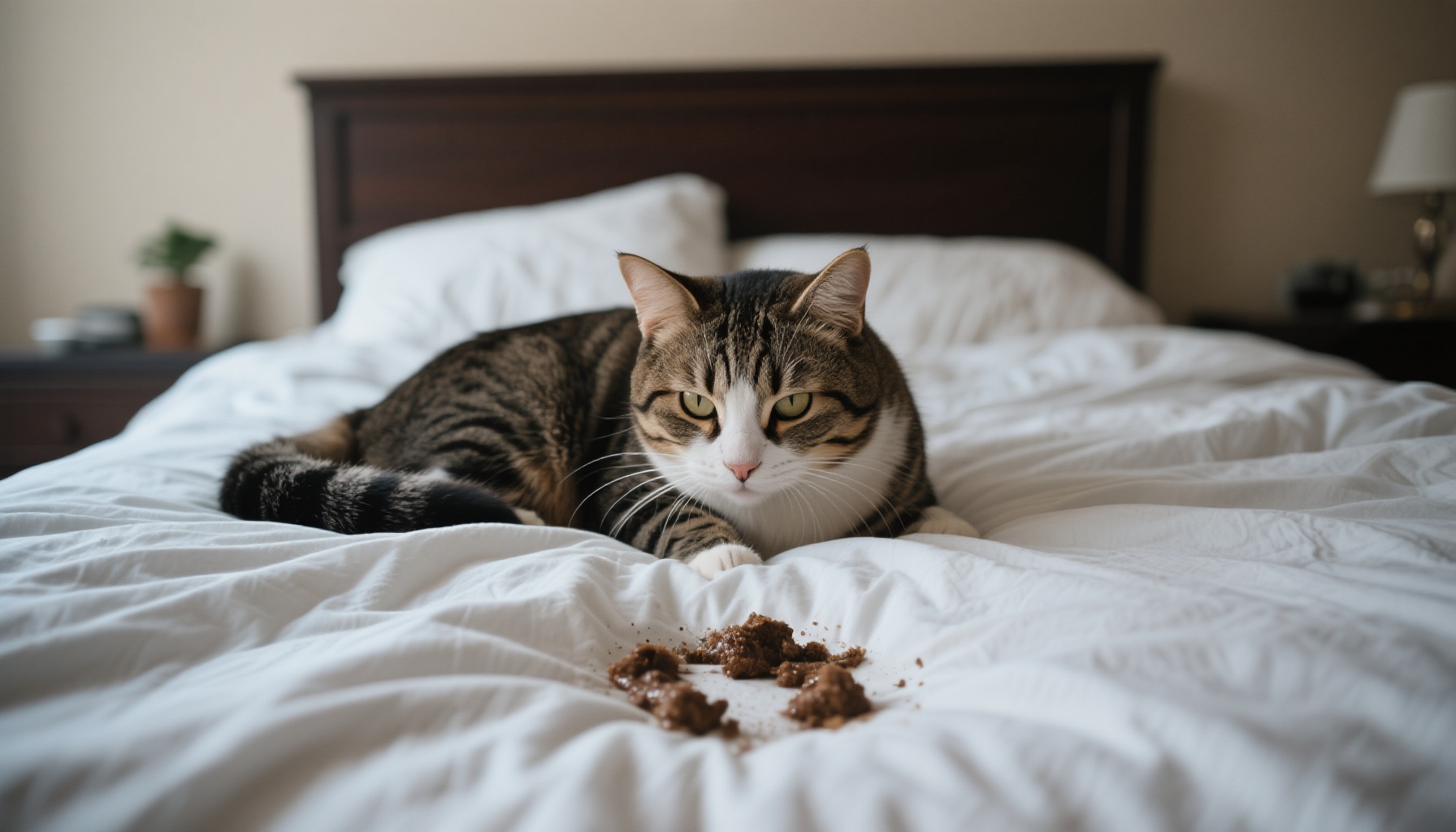 为什么我的猫会在我的床上便便？