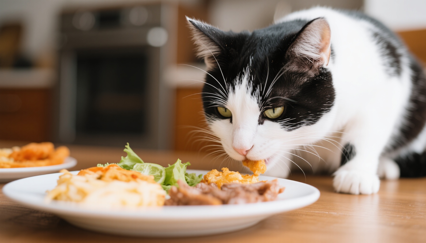 如何阻止我的猫偷吃我的食物？