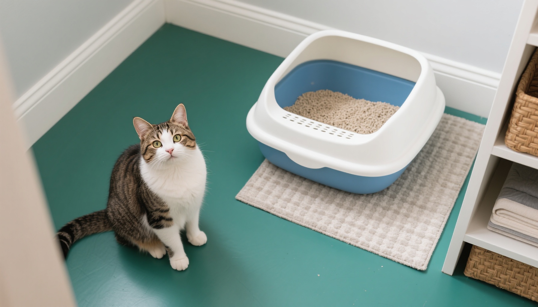 9种方法让你的猫砂盆区域焕然一新