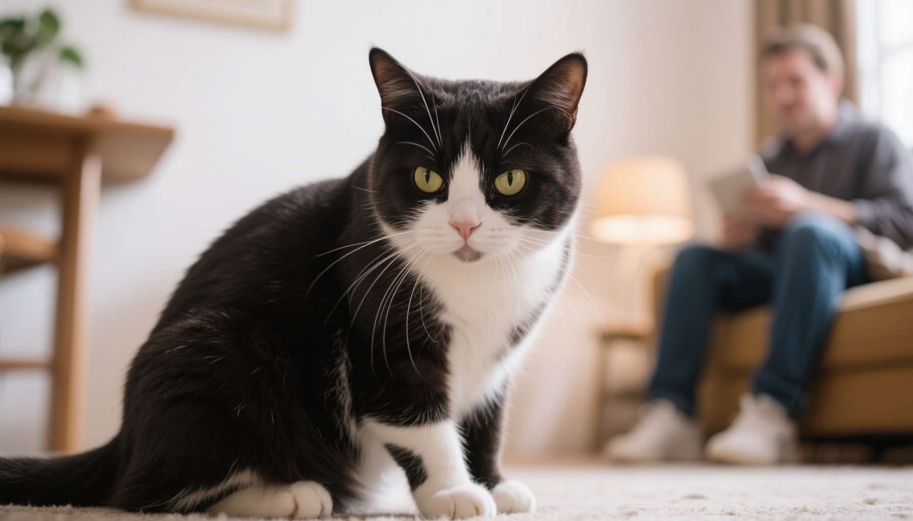 求助，我的猫讨厌访客